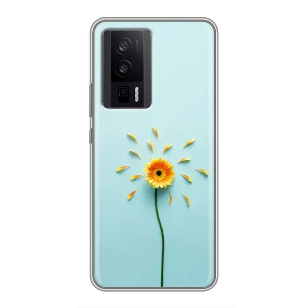 Чехол с принтом «Желтый цветок» для Xiaomi POCO F5 Pro Чехол с принтом «Желтый цветок» для Xiaomi POCO F5 Pro