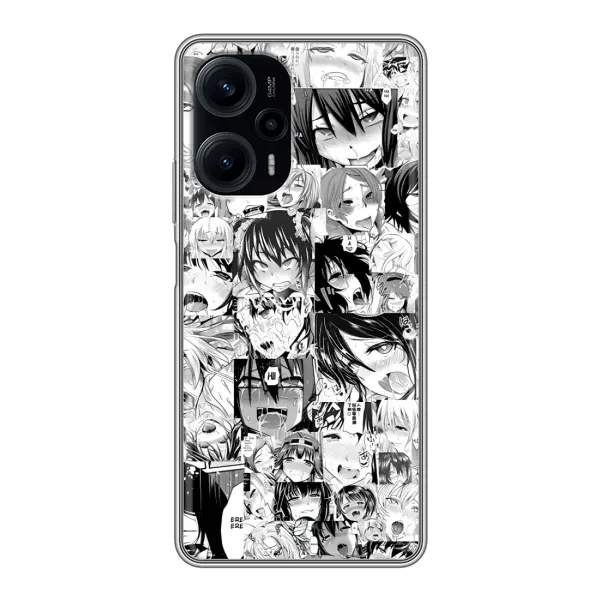 Чохол з принтом «Ahegao manga» для Xiaomi POCO F5