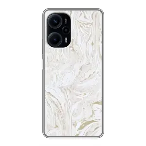 Мраморний чехол на Xiaomi POCO F5 (VPrint) (Білий мрамор)