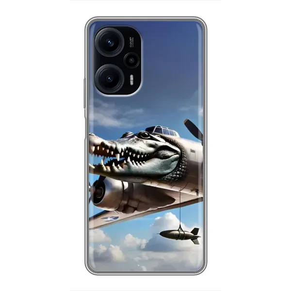 Чехол с принтом «Бомбардиро крокодило» для Xiaomi POCO F5