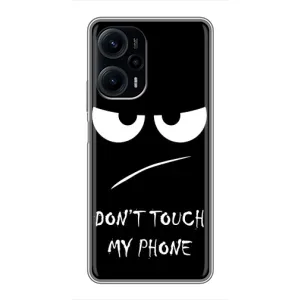 Чохол з принтом «Dont Touch» для Xiaomi POCO F5