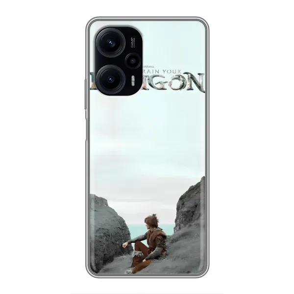 Чохол з принтом «Дракон лого» для Xiaomi POCO F5 Чохол з принтом «Дракон лого» для Xiaomi POCO F5