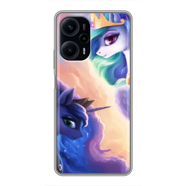 Чехол с принтом «Единорожки» для Xiaomi POCO F5 Чехол с принтом «Единорожки» для Xiaomi POCO F5
