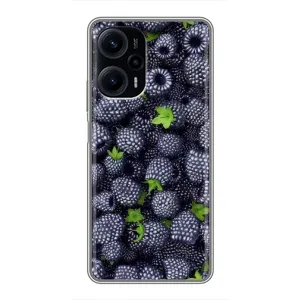 Чохли з фруктами для Xiaomi POCO F5 (VPrint) (Ожина)
