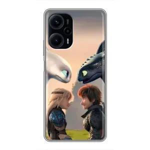 Чохол як приборкати дракона на Xiaomi POCO F5 (Гикавка і Астрід)