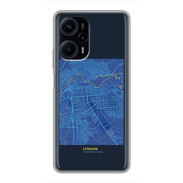 Чехол с принтом «Гуганск» для Xiaomi POCO F5