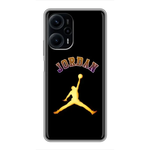 Чохол з принтом «Jordan Gold» для Xiaomi POCO F5 Чохол з принтом «Jordan Gold» для Xiaomi POCO F5
