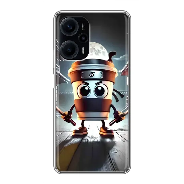 Чехол с принтом «Капучино асасино» для Xiaomi POCO F5