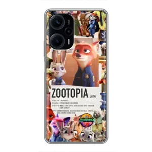 Чохол Зоотрополіс на Xiaomi POCO F5 (Постер Зоотрополіс)