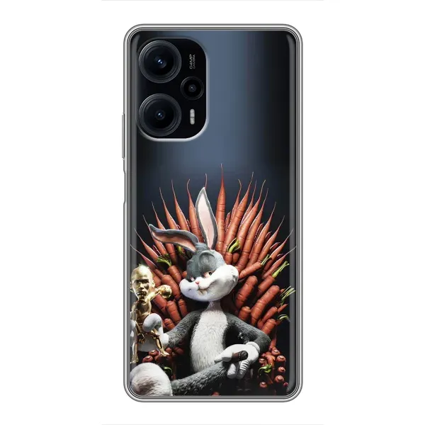 Чехол с принтом «Король Кролик» для Xiaomi POCO F5