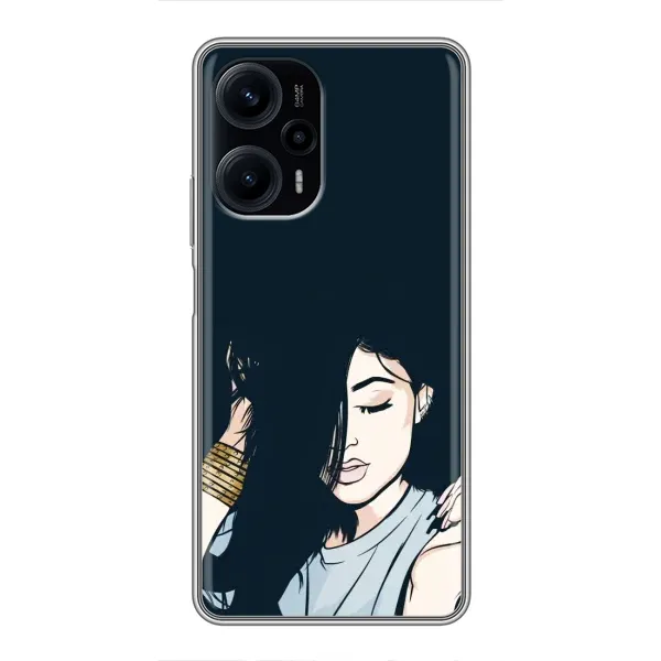 Чехол с принтом «Красивая девочка» для Xiaomi POCO F5