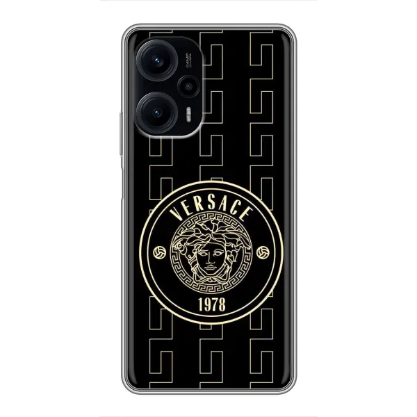 Чехол с принтом «Лого Версаче» для Xiaomi POCO F5