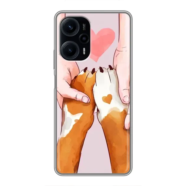 Чехол с принтом «Любовь к собакам» для Xiaomi POCO F5 Чехол с принтом «Любовь к собакам» для Xiaomi POCO F5