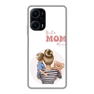 Чехлы для мамы на Xiaomi POCO F5 (Мама и сын)
