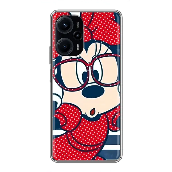 Чехол с принтом «Маус в очках» для Xiaomi POCO F5