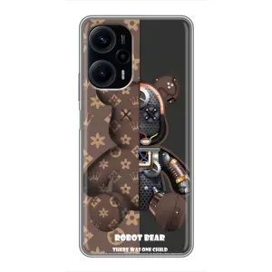 Круті Чохли Луі Віттон для Xiaomi POCO F5 (AlphaPrint) (Ведмідь Луі Вітон)
