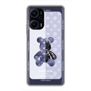 Круті Чохли Луі Віттон для Xiaomi POCO F5 (AlphaPrint) (Медведик LV)