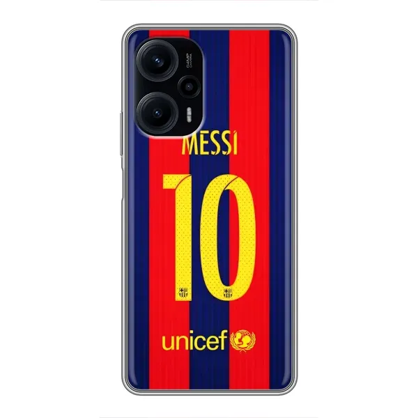 Чехол с принтом «Messi Barca 10» для Xiaomi POCO F5