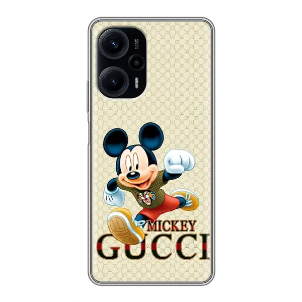 Чохол з принтом «Mikki Gucci» для Xiaomi POCO F5 Чохол з принтом «Mikki Gucci» для Xiaomi POCO F5