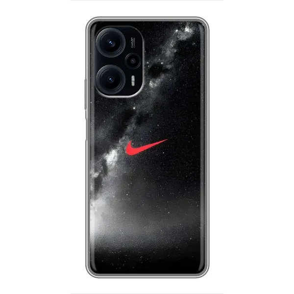 Чохол з принтом «Найк червоний» для Xiaomi POCO F5 Чохол з принтом «Найк червоний» для Xiaomi POCO F5