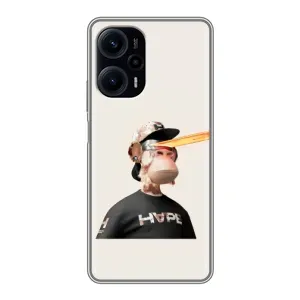 Чохли з Мавпами NFT для Xiaomi POCO F5 (AlphaPrint) (мавпа NFT в окулярах)