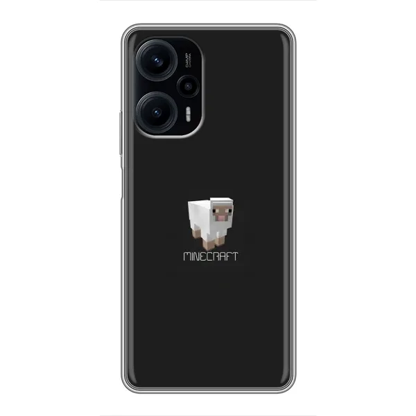 Чохол з принтом «Овечка Майнкрафт» для Xiaomi POCO F5