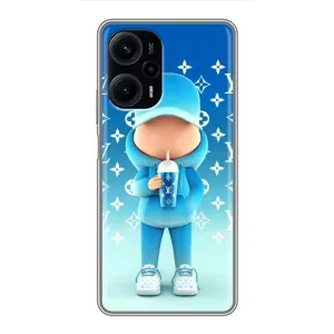 Круті Чохли Луі Віттон для Xiaomi POCO F5 (AlphaPrint) (Хлопець LV)