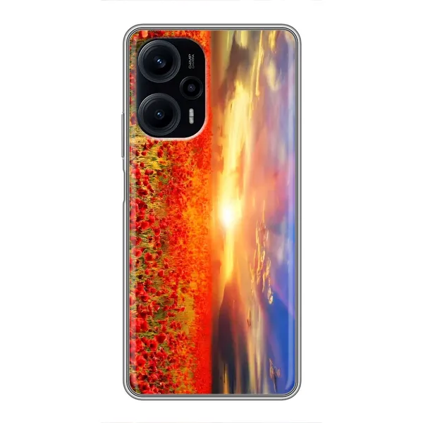 Чехол с принтом «Поле тюльпанов» для Xiaomi POCO F5 Чехол с принтом «Поле тюльпанов» для Xiaomi POCO F5