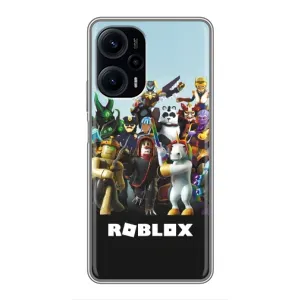 Чохли з топовими принтами для Сяомі ПОКО F5 (ROBLEX)