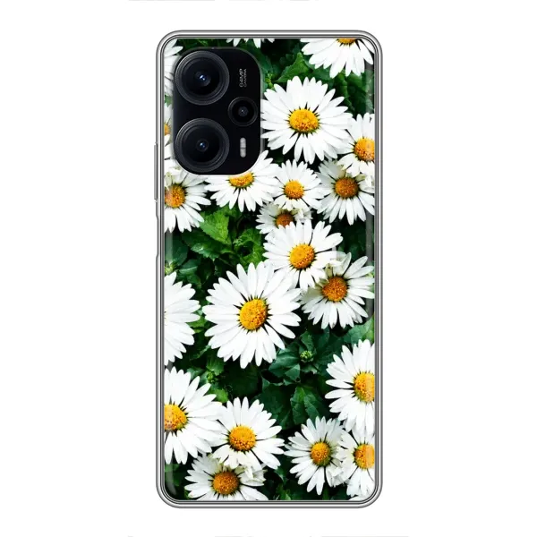 Чехол с принтом «Ромашки» для Xiaomi POCO F5 Чехол с принтом «Ромашки» для Xiaomi POCO F5