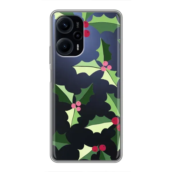 Чехол с принтом «Рождественский фон» для Xiaomi POCO F5