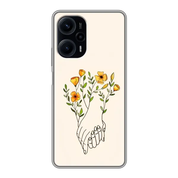 Чехол с принтом «Руки любви» для Xiaomi POCO F5