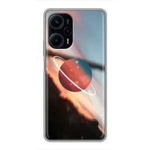 Космические Чехлы для Поко Ф5 (VPrint) (Сатурн)