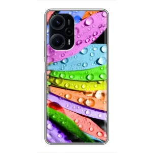 Чехлы (ART) Цветы на Xiaomi POCO F5 (VPrint) (Семиквітка)