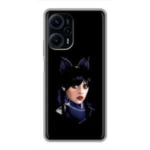 Чохли Венсдей на Xiaomi POCO F5 Уенсдей (AlphaPrint) (серйозна Венздей)