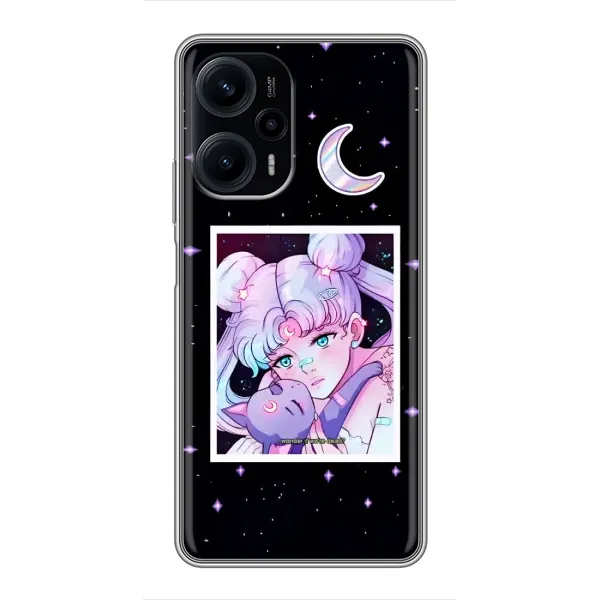Чохол з принтом «Сейлор Мун» для Xiaomi POCO F5