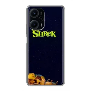 Чохол з мультфільмом Шрек на Xiaomi POCO F5 (Відпочиваючий Шрек)