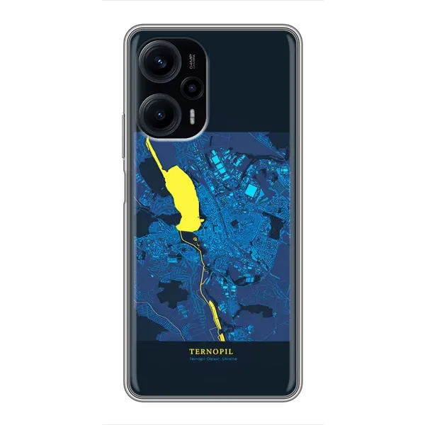 Чехол с принтом «Тернополь» для Xiaomi POCO F5
