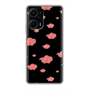 Чохол з принтом «Хмарки Аніме» для Xiaomi POCO F5