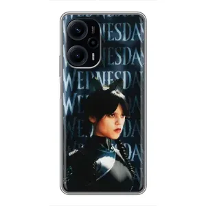 Чохли Венсдей на Xiaomi POCO F5 Уенсдей (AlphaPrint) (Венздей кішка)
