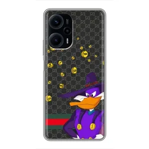 Бренднові Чохли для Xiaomi POCO F5 - (PREMIUMPrint) (Утка Гуччі)
