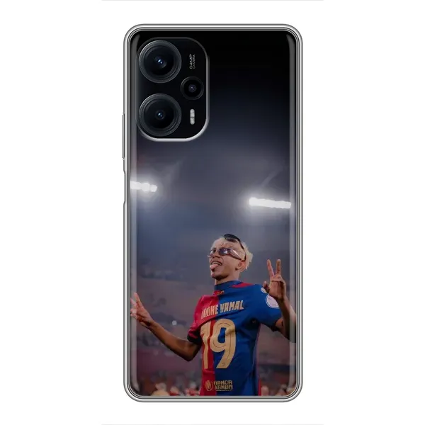Чохол з принтом «Ямаль на стадіоні» для Xiaomi POCO F5 Чохол з принтом «Ямаль на стадіоні» для Xiaomi POCO F5