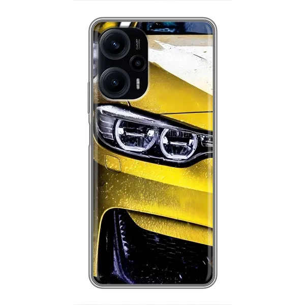 Чехол с принтом «Желтая машина» для Xiaomi POCO F5