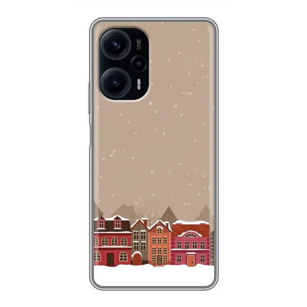 Чехол с принтом «Зимний город» для Xiaomi POCO F5