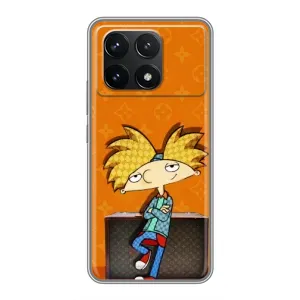 Бренднові Чохли для Xiaomi POCO F6 Pro - (PREMIUMPrint) (Арнольд)