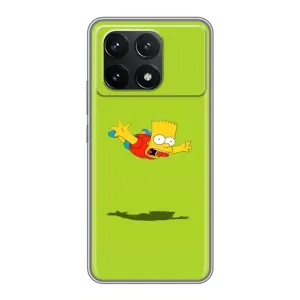 Чjхол з Сімпсонами для Xiaomi POCO F6 Pro (VPrint) (Барт Сімпсон)