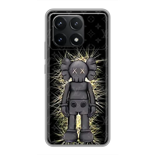 Чехол с принтом «Bearbrick LV» для Xiaomi POCO F6 Pro
