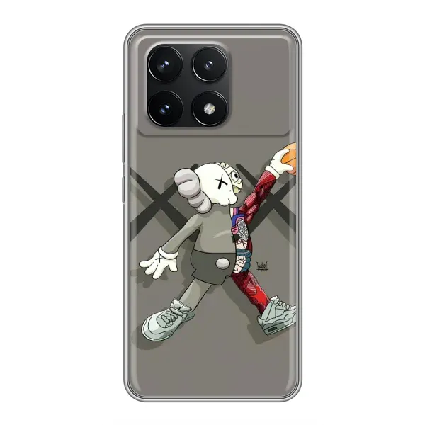 Чехол с принтом «Беарбрик Джордан» для Xiaomi POCO F6 Pro