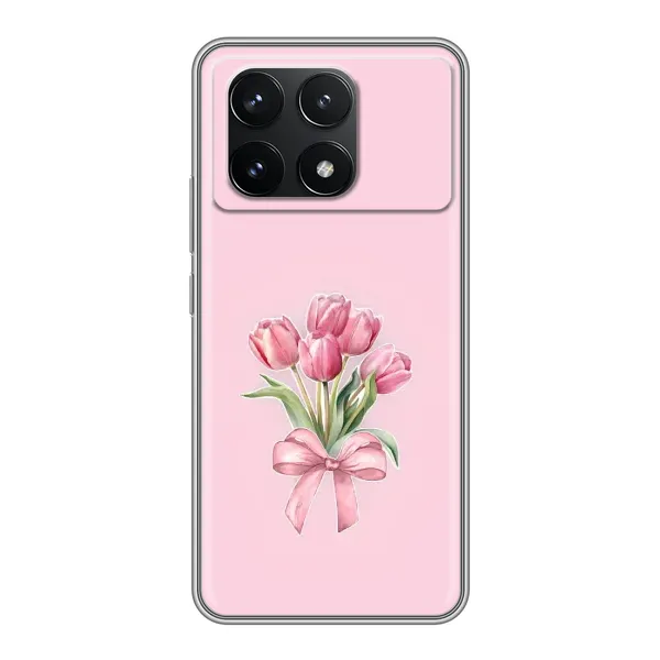 Чехол с принтом «Букет цветов» для Xiaomi POCO F6 Pro Чехол с принтом «Букет цветов» для Xiaomi POCO F6 Pro