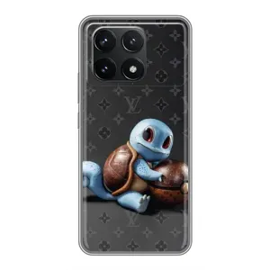 Бренднові Чохли для Xiaomi POCO F6 Pro - (PREMIUMPrint) (Черепашка)